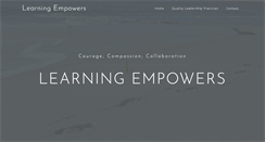 Desktop Screenshot of learningempowers.com